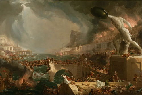 气候变化与古罗马帝国的衰落